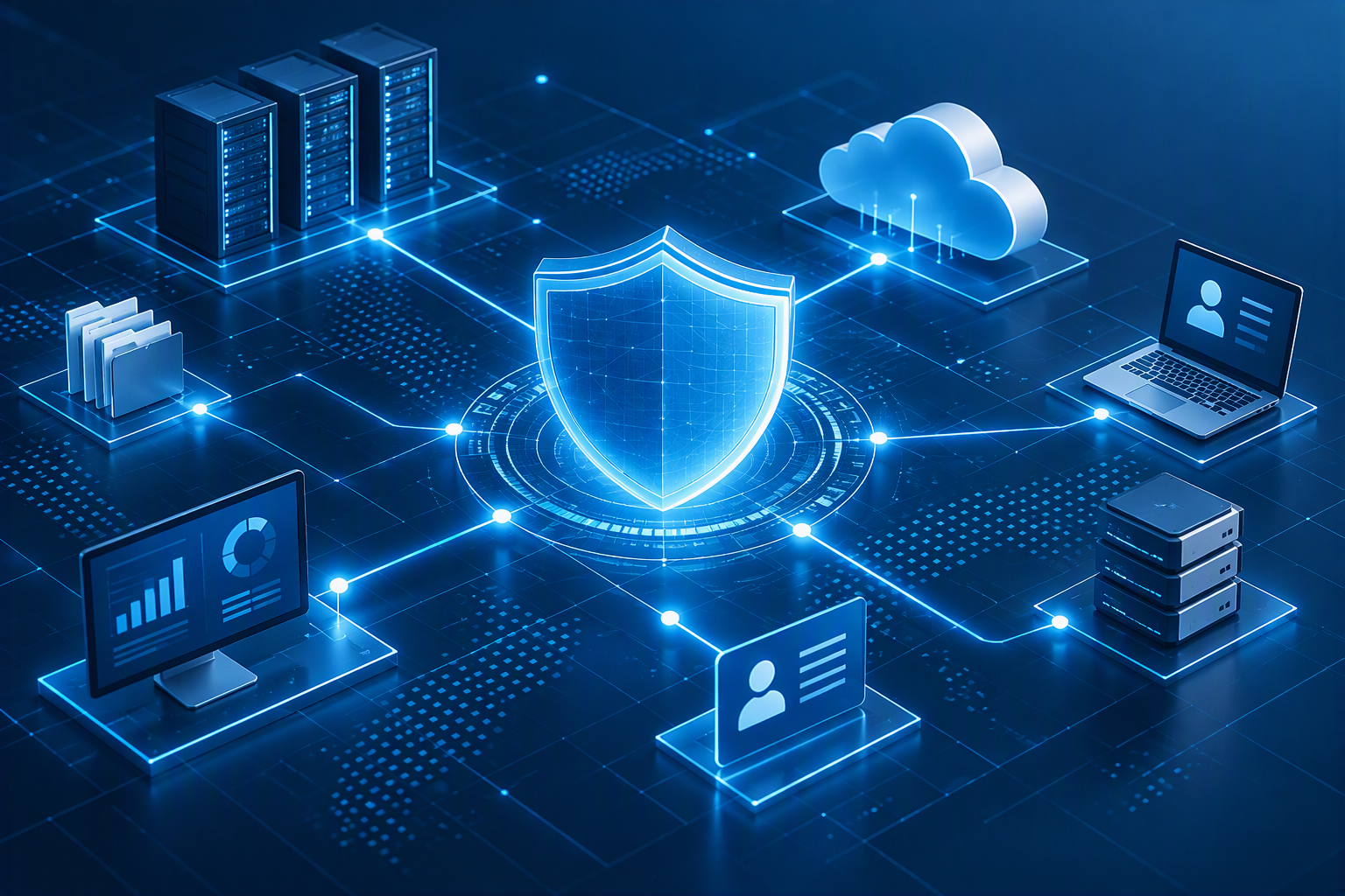 Darstellung eines Security Checks zur Bewertung der IT-Sicherheitslage